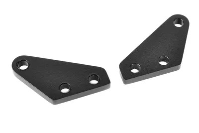 Styrblockarmar - Aluminum - 2 st