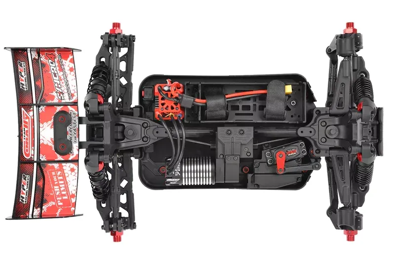 SYNCRO-4 RTR Orange Borstlös 3-4S (utan batteri/Laddare)