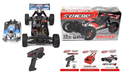 SYNCRO-4 RTR Grön Borstlös 3-4S (utan batteri/Laddare)