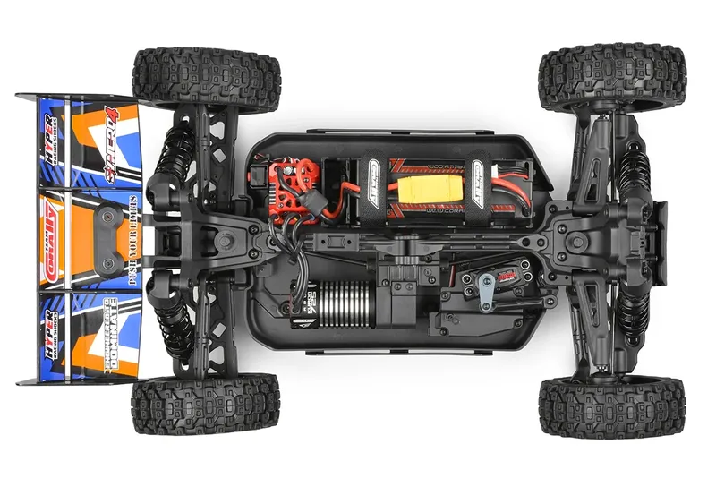 Team Corally - SYNCRO-4 - RTR - Orange - Borstlös 3-4S