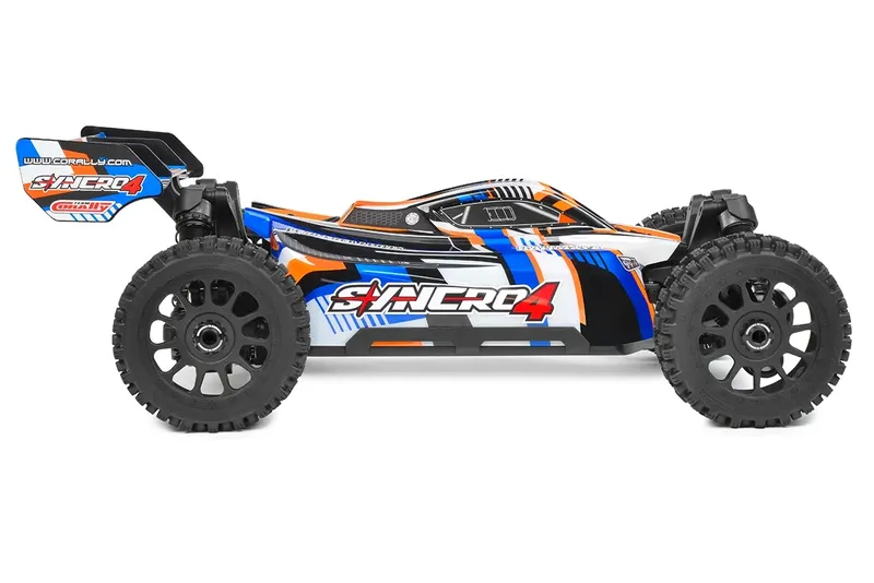 Team Corally - SYNCRO-4 - RTR - Orange - Borstlös 3-4S