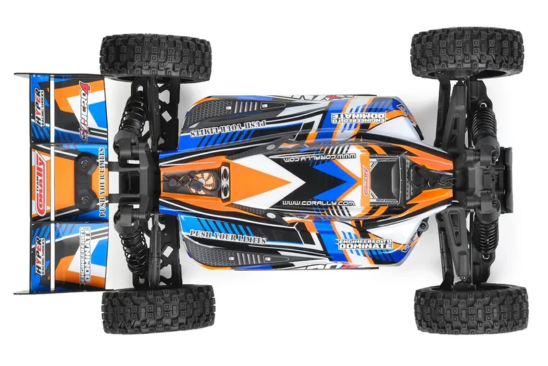 Team Corally - SYNCRO-4 - RTR - Orange - Borstlös 3-4S