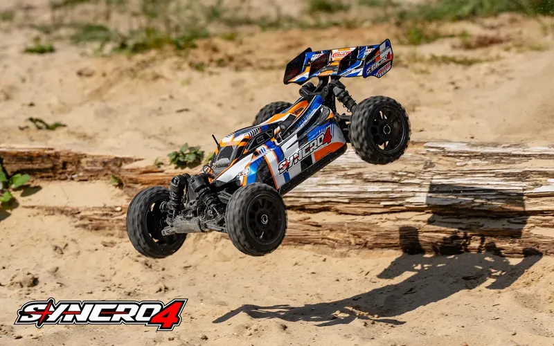 Team Corally - SYNCRO-4 - RTR - Orange - Borstlös 3-4S