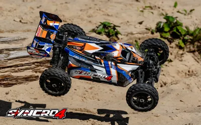 Team Corally - SYNCRO-4 - RTR - Orange - Borstlös 3-4S