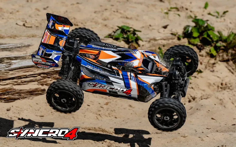 Team Corally - SYNCRO-4 - RTR - Orange - Borstlös 3-4S