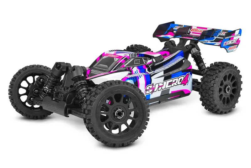 Team Corally SYNCRO-4 RTR Rosa - Borstlös 3-4S