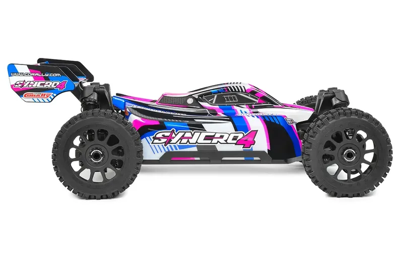 Team Corally SYNCRO-4 RTR Rosa - Borstlös 3-4S