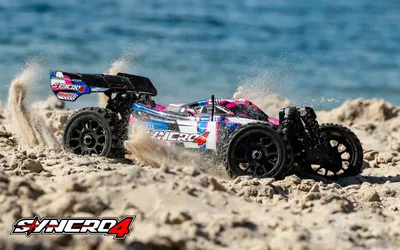 Team Corally SYNCRO-4 RTR Rosa - Borstlös 3-4S