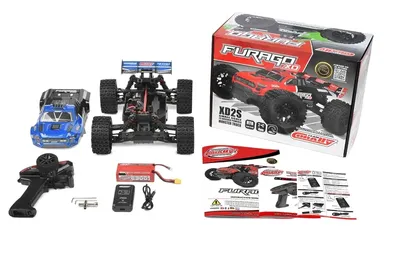 Team Corally - FURAGO XD - RTR - Borstad 2S (inkl. batteri/laddare)