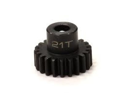 Piniong i stål 21T 32Pitch 5mm axel.