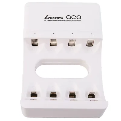 Gens ace AA/AAA NiMH Batteriladdare – 4 platser, USB