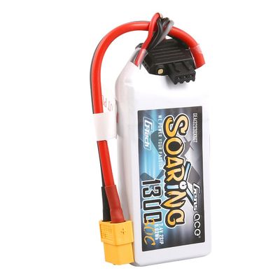 Gens ace Soaring 1300mAh 2S 7,4V 30C LiPo-batteri med XT60 – produktbild 4