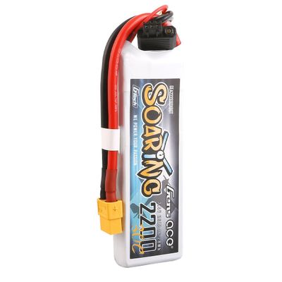 Gens ace Soaring 2200mAh 2S 7,4V 30C LiPo-batteri med XT60 – produktbild 4
