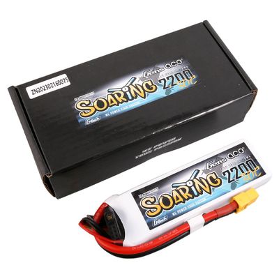 Gens ace Soaring 2200mAh 2S 7,4V 30C LiPo-batteri med XT60 – produktbild 5