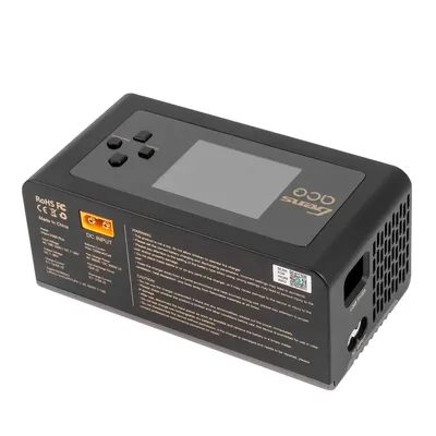 Gens ace iMars D300 Plus Smart Charger | Dual-Channel | G-tech | EB Svart
