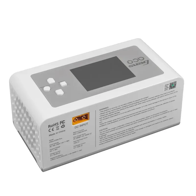 Gens ace iMars D300 Plus Smart Charger | Dual-Channel | G-tech | EW Vit