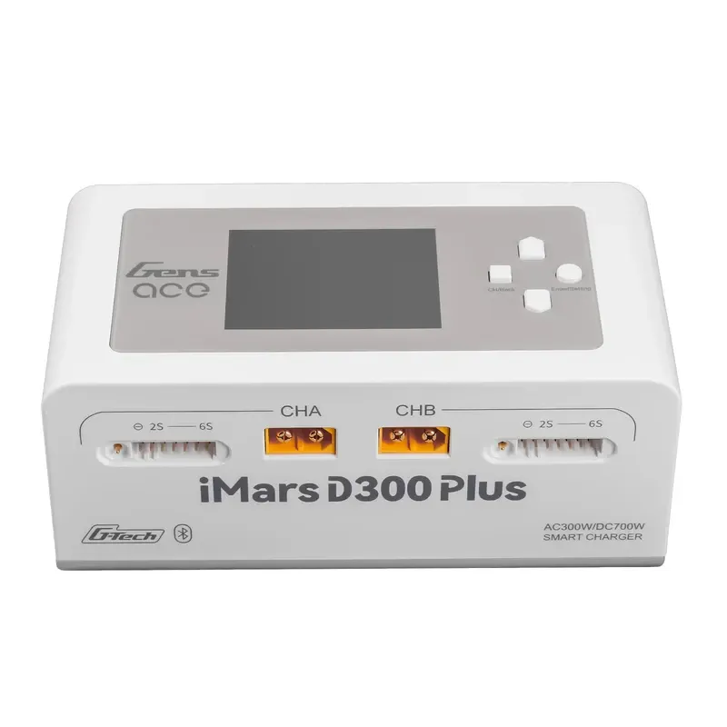 Gens ace iMars D300 Plus Smart Charger | Dual-Channel | G-tech | EW Vit