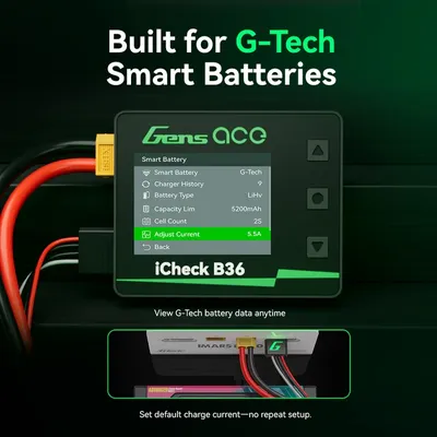 Gens ace iCheck B36 | Smart RC Batteri Checker