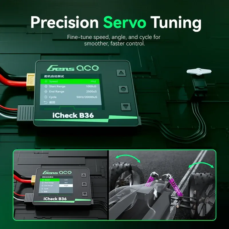 Gens ace iCheck B36 | Smart RC Batteri Checker