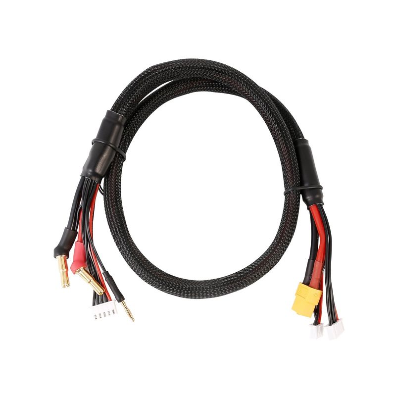 Gens ace 2S/4S Laddkabel: 4mm & 5mm Bullet With XT60 kontakt