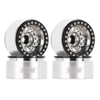 INJORA 1.9" Super Heavy Brass -10mm Offset Wheels for 1/10 RC Crawlers (W1957)