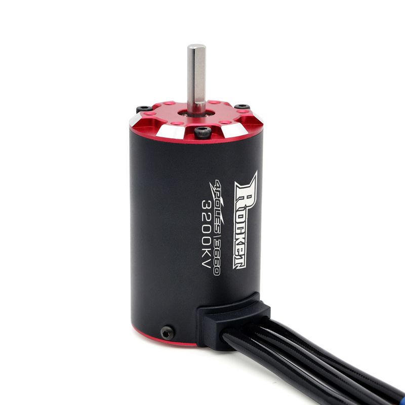 Supersonic V2 1/10 80A Borstlöst System 3660 motor Sensor/Tempsensor 4 Pol