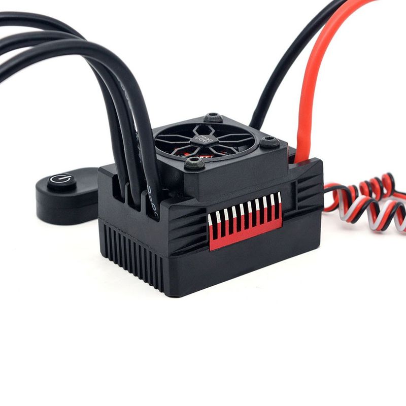 Supersonic V2 1/10 80A Borstlöst System 3660 motor Sensor/Tempsensor 4 Pol