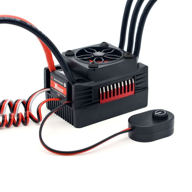 Supersonic V2 1/10 80A Borstlöst System 3660 motor Sensor/Tempsensor 4 Pol