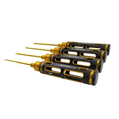 Skruvmejslar Insex Guld/Svart 1.5 2.0 2.5 3.0mm