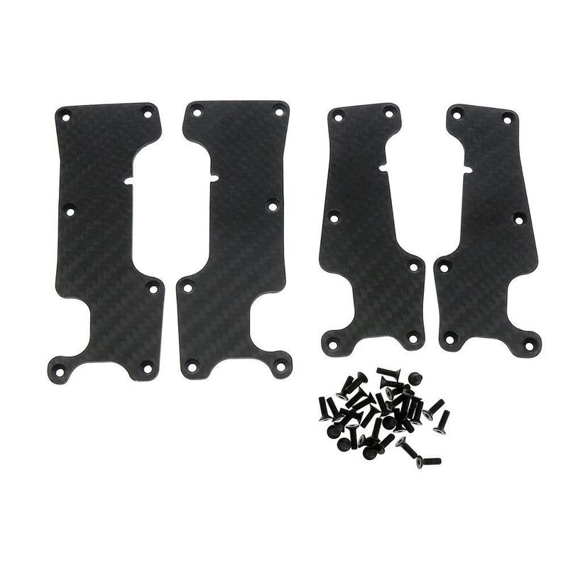 Bärarmskydd F/B Kolfiber Traxxas Sledge (Hobby Details)