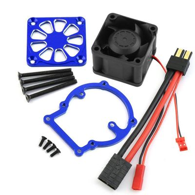 Motorfläkt m. Fläktskydd Alu Traxxas Sledge (Hobby Details)