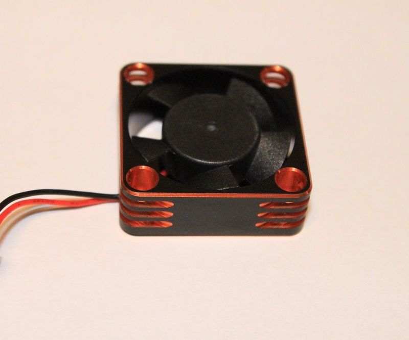 Fläkt 30x30mm Aluminium 28000rpm/5-8.45V