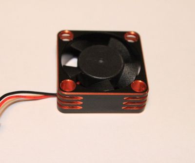 Fläkt 30x30mm Aluminium 28000rpm/5-8.45V
