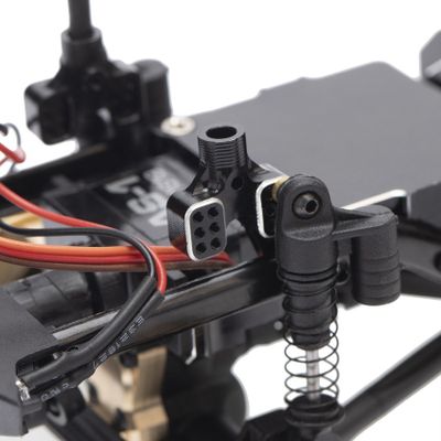 Upphängningsfäste Alu för stötdämpare f/b Axial SCX24
