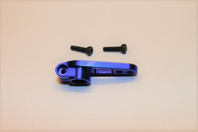 Servohorn Aluminium 25T 15/19mm