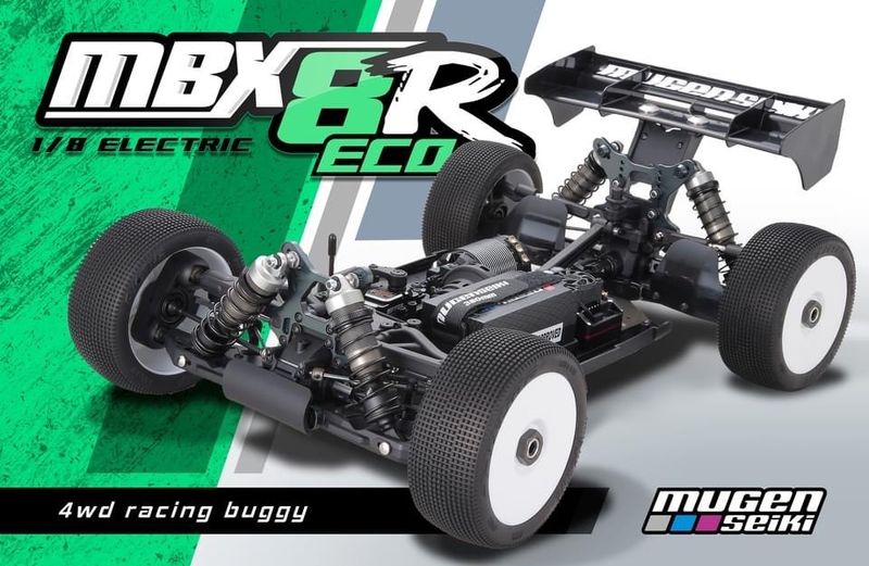E2028 MBX-8R ECO 1/8 Elektrisk Offroad Buggy (Byggsats)