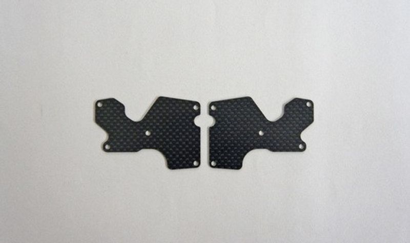 Lower Arm Plate Rear Carbon (1.0mm) Mugen MBX-8