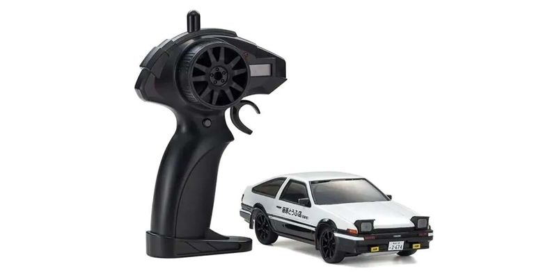Kyosho First Mini-Z 1:28 Initial-D Toyota Sprinter Trueno AE86 vit/svart