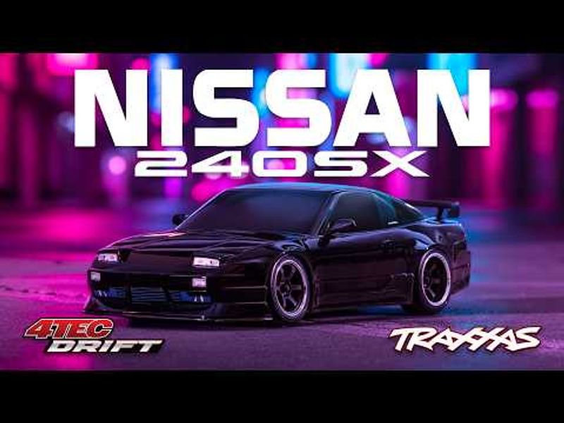 4-TEC Drift 2WD Nissan 240SX XL-5 TQi Röd