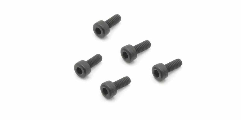 Kyosho 1-S22005 – Skruvar med cylindriskt huvud M2×5 mm, 5 st
