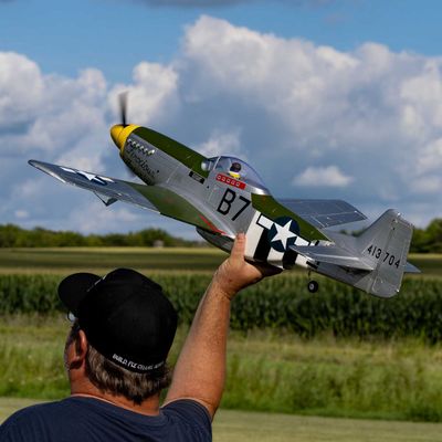P-51D Mustang 1.0m BNF Basic m. AS3X o Safe Select