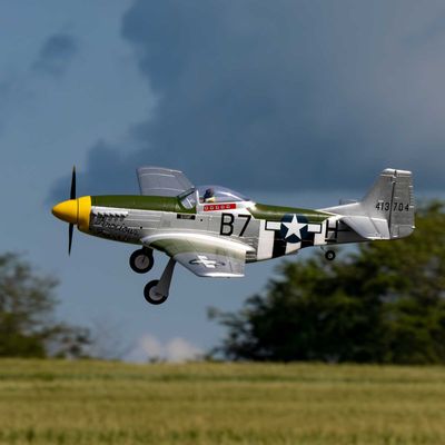 P-51D Mustang 1.0m BNF Basic m. AS3X o Safe Select