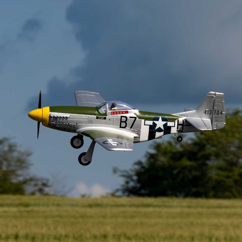 P-51D Mustang 1.0m BNF Basic m. AS3X o Safe Select