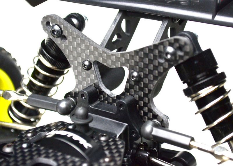 Shock Tower Rear Carbon Mini Eight Exotek