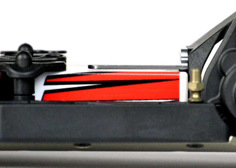 ESC hållare för midmotor Gul Alu TLR22 2.0 Exotek