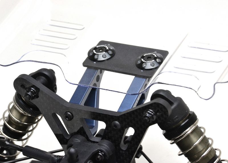 Vingfäste Alu +5mm Tekno RC EB410 (Exotek)