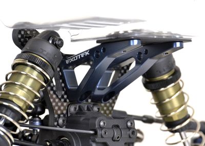 Vingfäste Alu +5mm Tekno RC EB410 (Exotek)