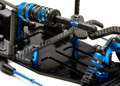 Batterihållare Kolfiber/Aluminium Exotek F1 Ultra