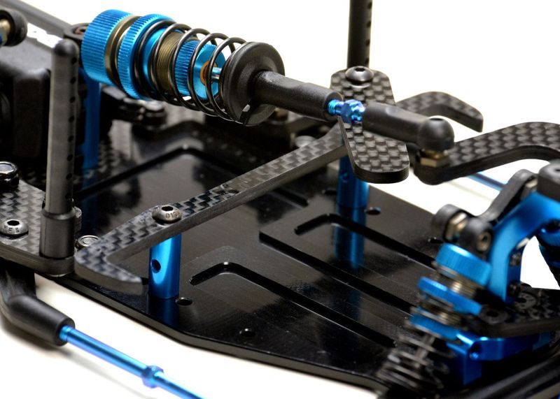 Batterihållare Kolfiber/Aluminium Exotek F1 Ultra