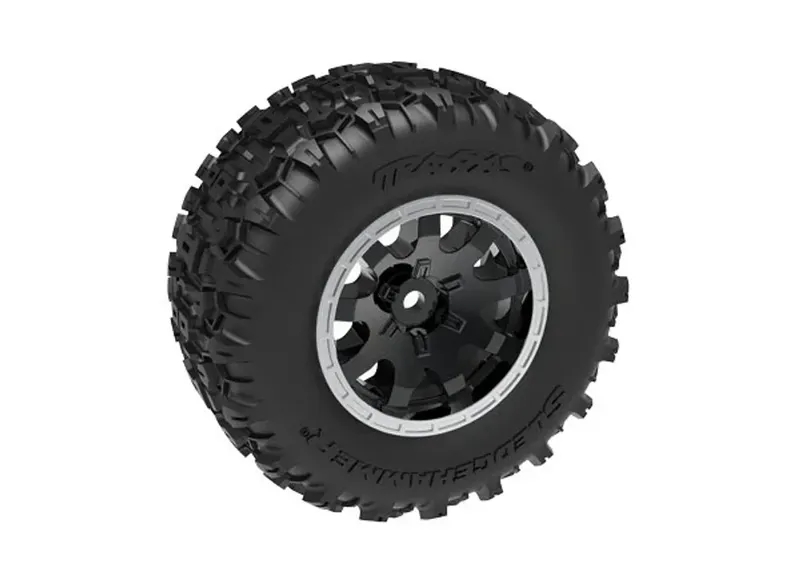 Däck & Fälg Sledgehammer/ Mini Maxx Svart Fram (2)